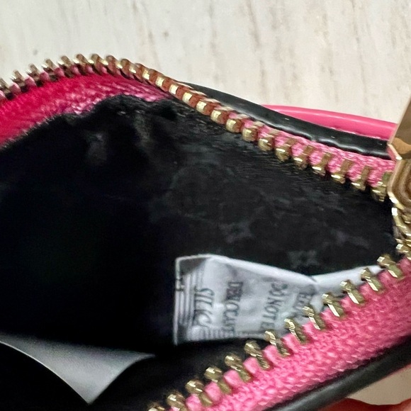 BCBGeneration Pink Zippered Card Holder - Picture 3 of 4